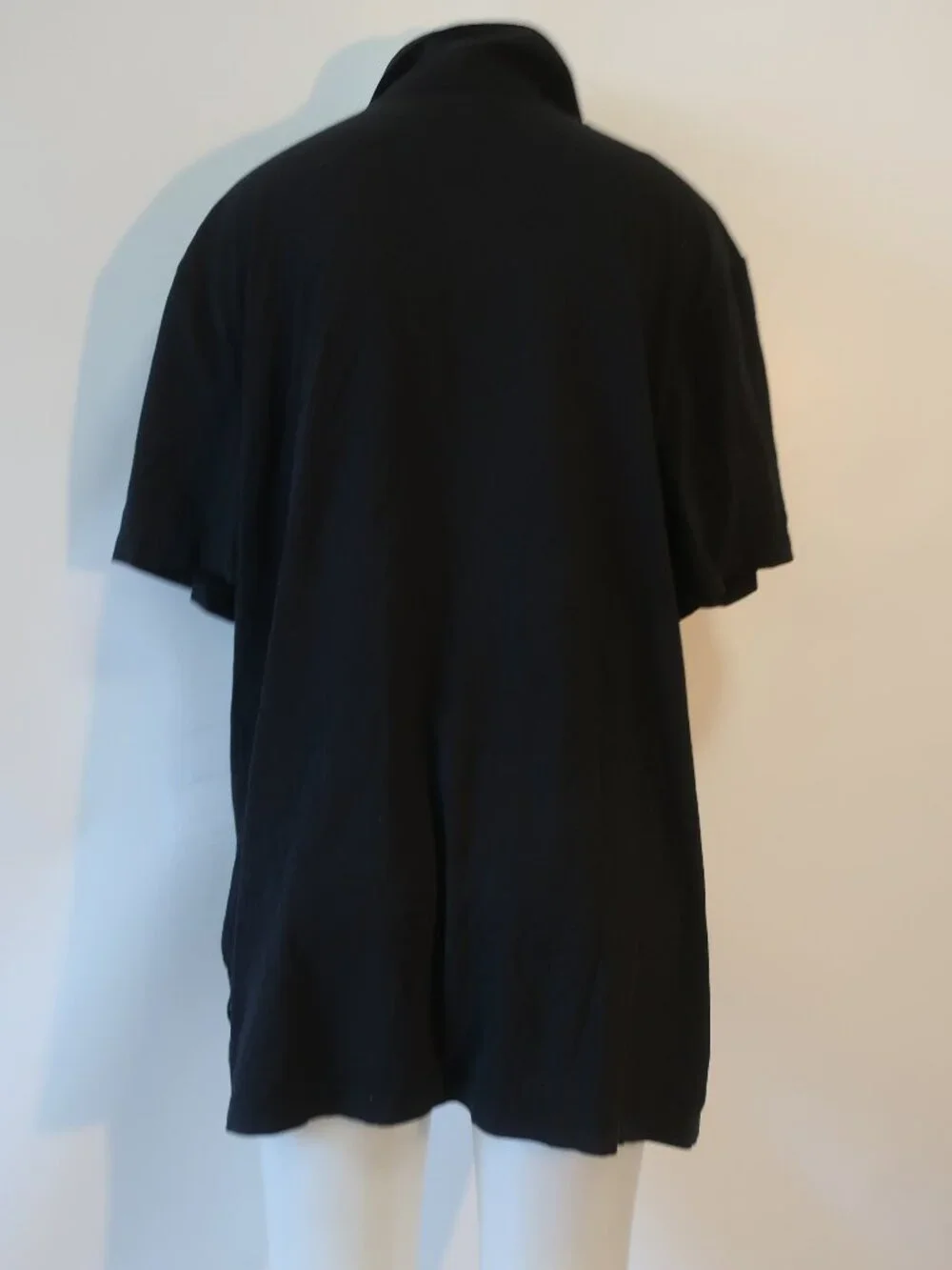 Mens Standard James Perse Black (Item- 156) Supima Cotton Polo Shirt 5 US/XXL - Picture 11 of 13